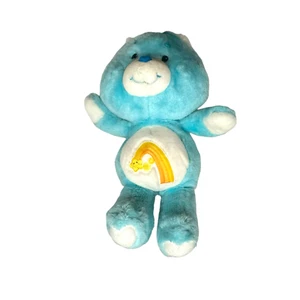 Vintage Care Bear Wish Bear 13" Plush Kenner Rainbow Shooting Star Blue 1983 - Bild 1 von 18