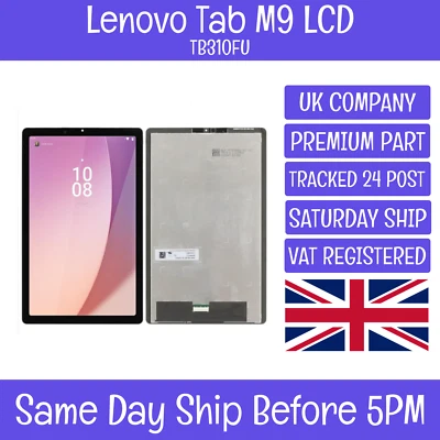 DAVE-TECH Lenovo Tab M9 TB310 TB310FU Replacement LCD Display Screen Digitizer Touch