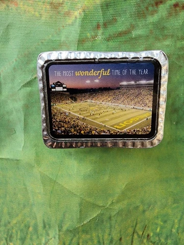 University of Oregon Ducks Football field Pewter College Refrigerator magnet Cover
