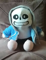 Undertale Sans Plush with Removable Hoodie 10/" *Official* Plushie Figure Statue