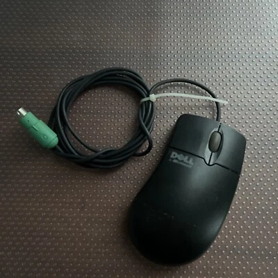 Vintage Dell IntelliMouse 1.3a Mechanical Ball Wired Mouse PS/2 Connector - Image 1 of 3