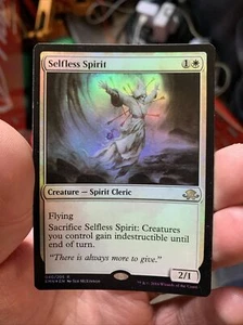 Mtg - FOIL Selfless Spirit ~ Eldritch Moon - Picture 1 of 3