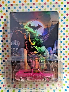 HOT WHEELS 2025 CUSTOM BATMAN FOREVER 83 CHEVY SILVERADO NEW - Picture 1 of 10