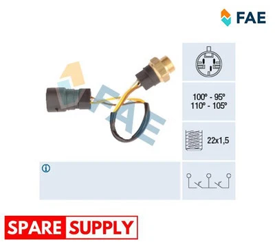 TEMPERATURE SWITCH, RADIATOR FAN FOR OPEL FAE 38080 - Image 1 of 4