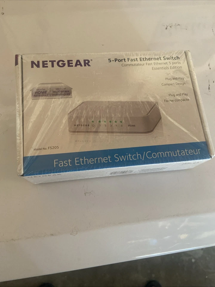NETGEAR FS205 5-Port Ethernet Switch - Image 1 of 1