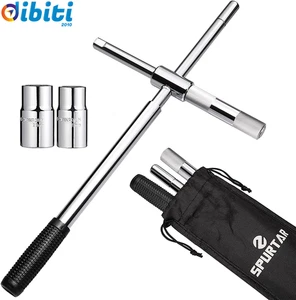 Chiave a Croce per Ruote Auto, Chiave Bulloni Ruota Attrezzo 1/2 Pollici Con Bus - Foto 1 di 12