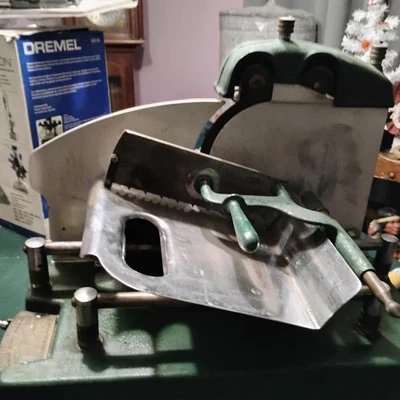 Antique American Meat  Slicing Machine Commercial Meat Slicer 1940s  Cast Iron - Image 1 of 3