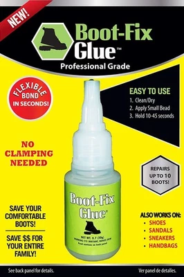 Boot-Fix Glue: Professional Grade Shoe Repair Glue for Boots, Shoes, and More - Image 1 of 4