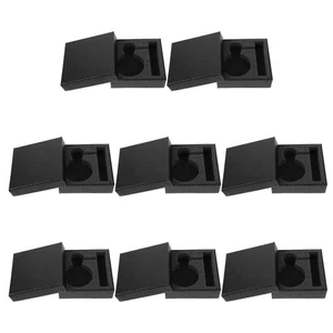 8pcs Pocket Watch Box Watch Display Case Square Cardboard Box Organizer Storage - Picture 1 of 9