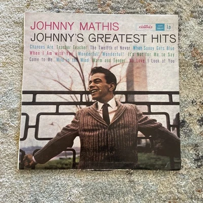 ORIGINAL RETRO VINYL RECORD LP MUSIC STEREO Johnny Mathis Greatest Hits - Image 1 of 4