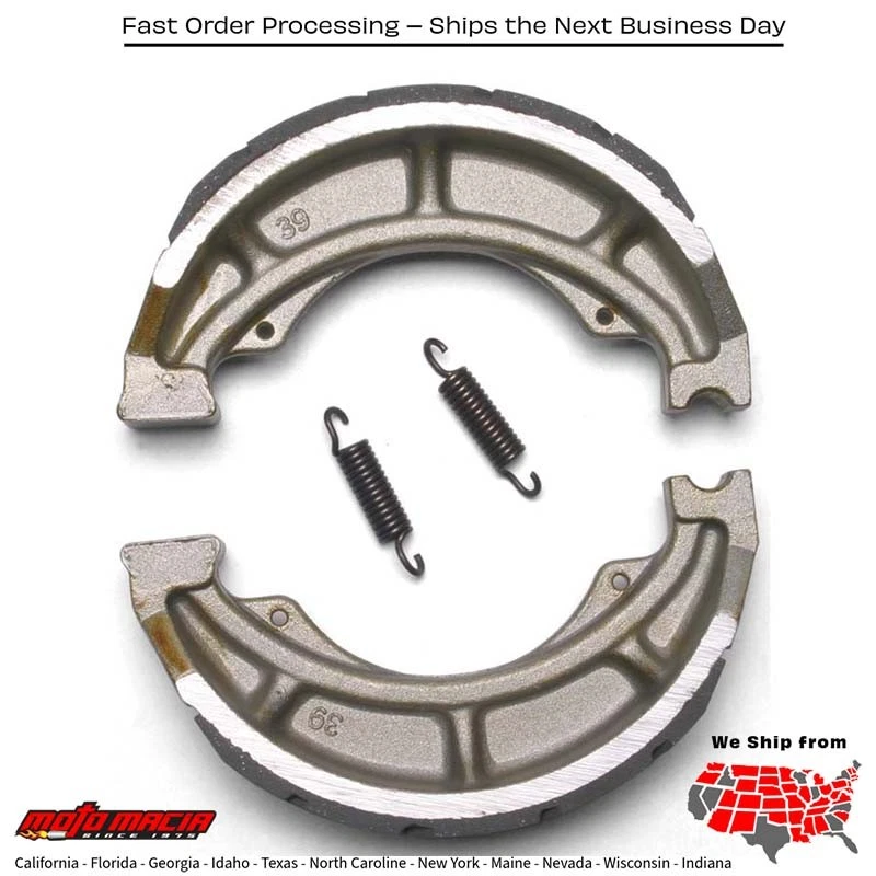 Brake Shoes (bandas de freno) EBC Suzuki DR370 1978-1979  RM370 1976-1977  GZ250 - Image 1 of 1