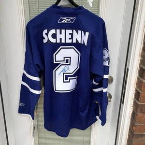 Autographed LUKE SCHENN Toronto Maple Leafs Jersey NHL Liscenced New With Tags - Bild 1 von 9
