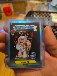 2025 Topps Worst of Garbage Pail Kids 40th Anniversary Ailin Al Blue 60/99 - Picture 1 of 3