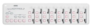 KORG KONTROL2 USB MIDI NANO nanoKONTROL2 Controller White - Picture 1 of 7