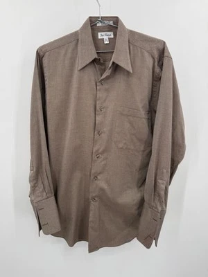 Paul Fredrick Mens Sz 15/32 French Cuff Button Up Long Sleeve Dress Shirt Oxford - Image 1 of 4