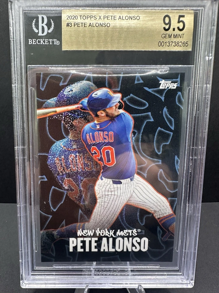 202 Topps X PETE ALONSO Becket 9.5 RARE!!!🔥🔥📈📈📈 - Image 1 of 1