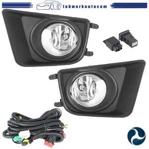 Bumper Fog Lights Driving Lamp Wiring Switch Kits For Toyota Tacoma 2012-2015 - Picture 1 of 9