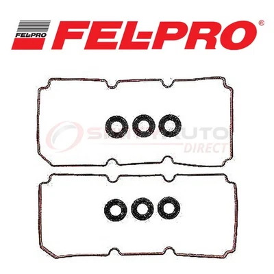 Fel Pro Valve Cover Gasket Set for 2007-2010 Chrysler 300 3.5L V6 - Engine cd Foto 1 de 4