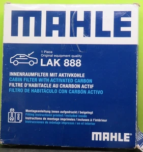 Filtro de aire de cabina Mahle LAK 888 nuevo - la caja está dañada - Imagen 1 de 3