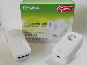 TP-LINK  TL-WPA8630P KIT   AV1200 Gigabit Powerline ac Wi-Fi Kit  - Bild 1 von 7