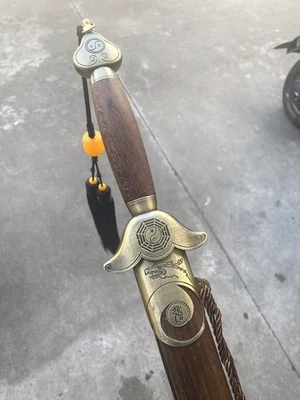 Handmade Training Tai Chi Sword Kung Fu Blade Flexible Stainless Steel Edge 太极剑 - Image 1 of 4