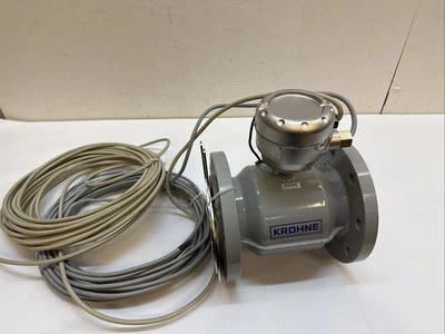 KROHNE- OPTIFLUX 4000 - ELECTROMAGNETIC FLOWMETER  4"  GK 2.5853 - Image 1 of 4