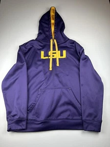 Sudadera con Capucha LSU Tigers Sección 101 Majestuosa Púrpura Talla M 38/40 - Imagen 1 de 17