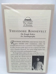 VERSIEGELT Theodore Roosevelt Rough Riders Autobiographie Bibliothek von Amerika - Bild 1 von 5