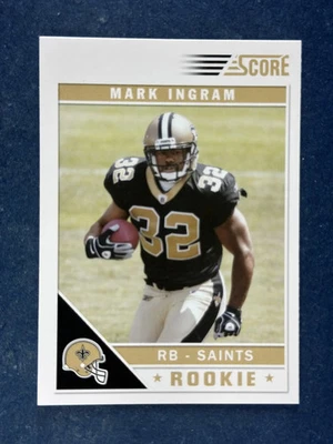 2011 Score #361 Mark Ingram New Orleans Saints RC - Image 1 of 2