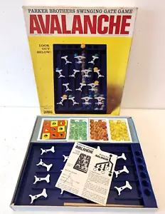 Vintage 1965 Parker Schwingtorspiel AVALANCHE Brettspiel Marmor - vollständig - Bild 1 von 5