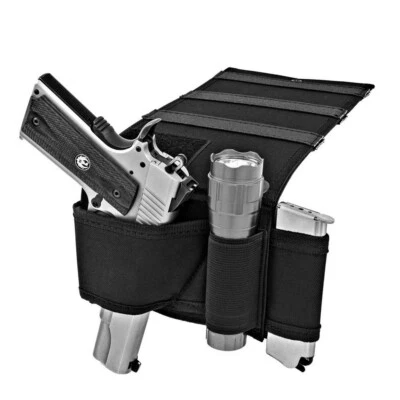 Tactical Holster Bedside Couch Under Mattress Bed Seat Car Pistol Gun Holster - Image 1 of 4