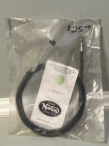 NOS Norton Clutch Cable, 1971-74, 750/850cc UK Made By Andover # 06-6477 - Picture 1 of 3