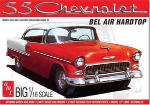 Chevy Bel Air 1955 techo rígido kit modelo escala 1:16 - Imagen 1 de 1