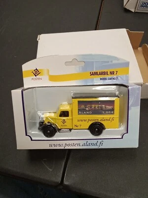 LLedo Promotional 1:64 Scale The Aland Post Model Car No.7 New In Original Pkg  - Image 1 of 3