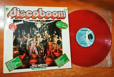 BONEY Rasputin M GRACE JONES MATIA BAZAR COLLAGE VERY RARE LP SPAIN RED VINYL - Image 1 of 2