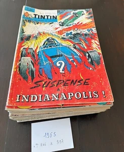 Tim und Struppi Tagebuch, Jahrgang 1965. Konvolut 42 Ausgaben alle verschieden.(Siehe Beschreibung) - Bild 1 von 5