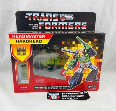 Transformers Retro G1 Box Reissue Headmaster Hardhead Exclusive MISB - Image 1 of 2