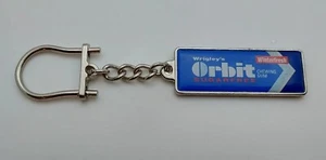 Orbit Keyring Sugarfree Peppermint Shewing Gum Vintage Keychains ! - Picture 1 of 2