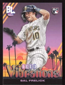 2024 Topps Big League #GV-10 Sal Frelick Good Vibrations - Picture 1 of 2