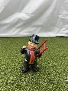 VINTAGE GOEBEL CHIMNEY SWEEP BOY WITH LADDER FIGURINE - Picture 1 of 5
