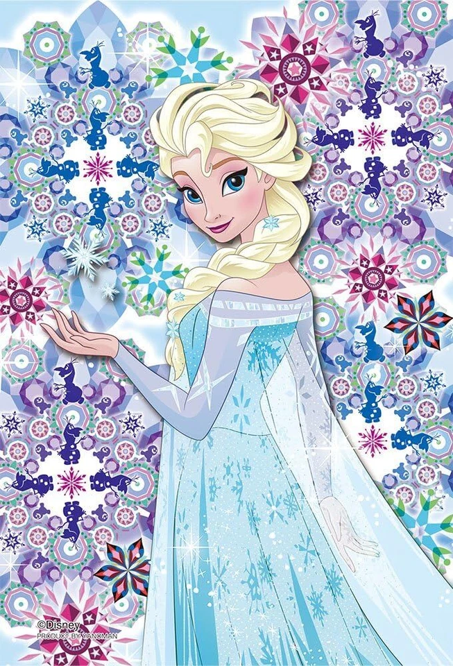 Yanoman 70 Piece Jigsaw Puzzle Frozen Crystal Tile Elsa