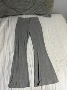 Belle du Jour - Flare Lounge Pants Gray Size XL - Picture 1 of 2