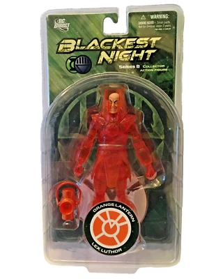 DC Direct Blackest Night Series 8: Orange Lantern Lex Luthor (NIP) Foto 1 de 4