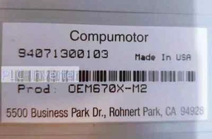 1PC NEW PARKER COMPUMOTOR OEM670X-M2 Fast Shipping DHL/FedEX - Picture 1 of 7