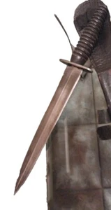 Vintage Combat Dagger Double Edge - Picture 1 of 6