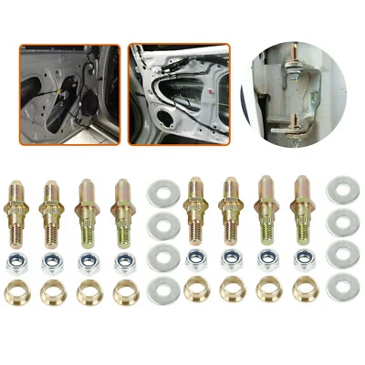 Juego de 2 pasadores de bisagra de puerta de auto para camioneta Chevy Silverado GMC 99-07 Foto 1 de 4