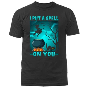 Disfraz de Halloween Brujas Espeluznantes Calabaza Fantasma Gráfico Camiseta - Imagen 1 de 2