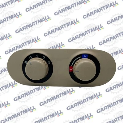 2000-2006 Mazda MPV Rear Heater Temperature AC Climate Control Switch OEM - Image 1 of 4