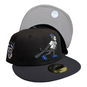New Era Detroit Tigers Paws Mascot Pack 59FIFTY Fitted Hat Black Size 7 3/8 - Picture 1 of 9