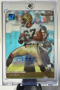 Joe Horn 2024 Donruss Optic Clearly #13 Auto /199 New Orleans Saints - Picture 1 of 3